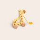 Tooky Toys Pull Along - Giraffe baby wooden activity toy - view 6 | Marah Kids