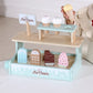Tooky Toys Ice Cream Shop wooden play kitchen toy - view 5 | Marah Kids