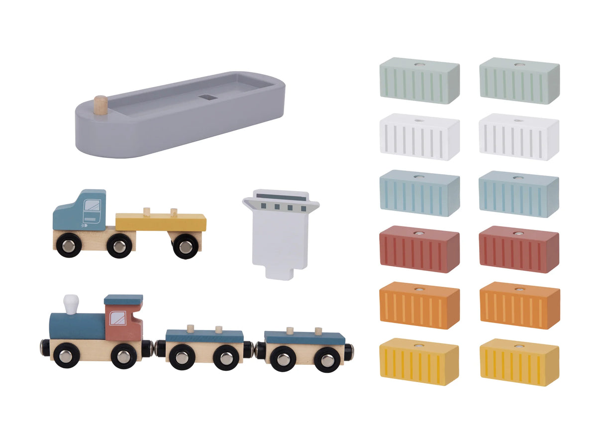 TOOKY TOY Port Crane Set - Marah Kids