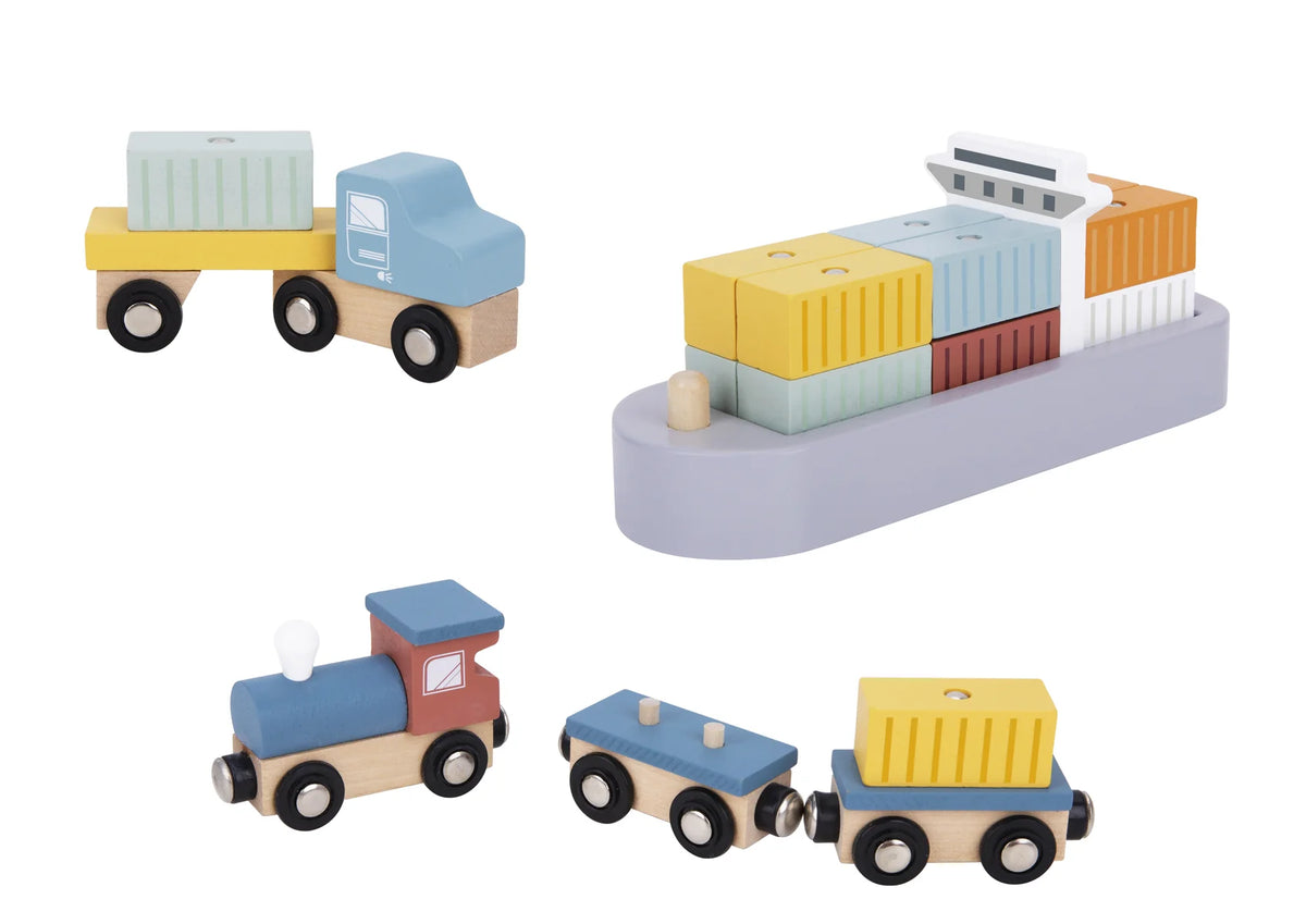 TOOKY TOY Port Crane Set - Marah Kids
