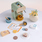 Tooky Toys Coffee Shop kids wooden kitchen toy - view 7 | Marah Kids