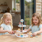 Tooky Toys Dessert Stand kids wooden kitchen toy - view 3 | Marah Kids