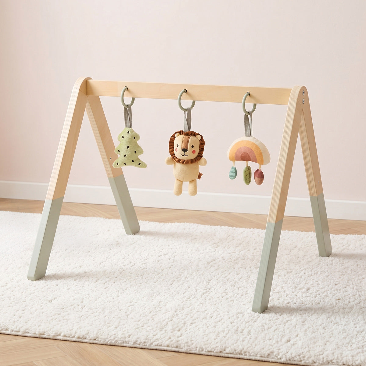 Tooky Toys Baby Gym wooden toddler toy - view 5 | Marah Kids