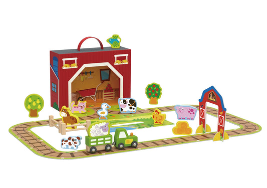 TOOKY TOY Farm Play Box - Marah Kids