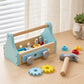 Tooky Toys Take-Along Tool Box wooden role play toy set - view 6 | Marah Kids