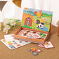 Tooky Toys Magnetic Box - Farm learning and development toy - view 3 | Marah Kids