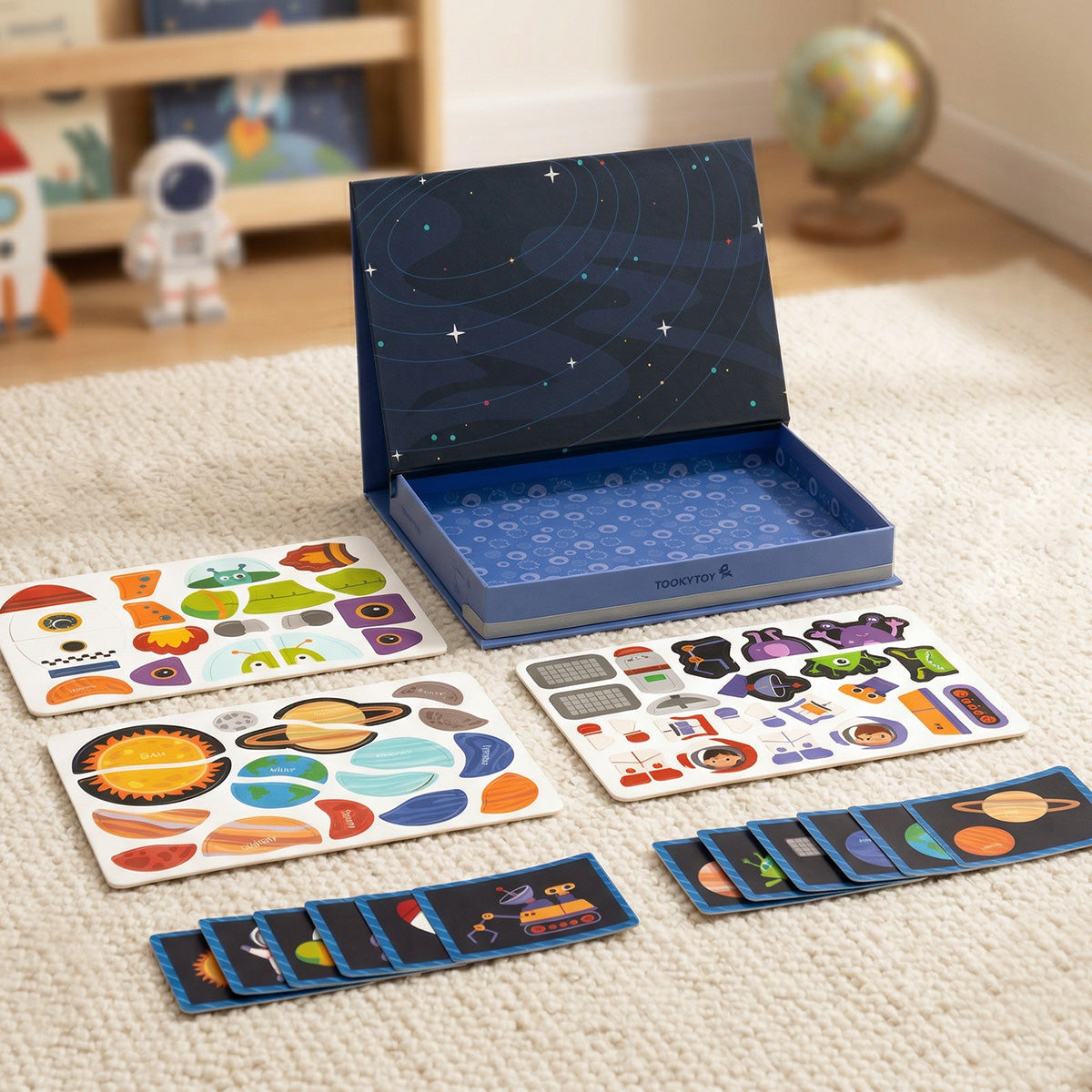 Tooky Toys Magnetic Box - Space learning and development toy - view 7 | Marah Kids