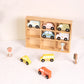 Tooky Toys Transportation & Street Sign Set wooden construction play set - view 3 | Marah Kids