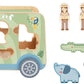 Tooky Toys Animal Jeep wooden transport toy - view 4 | Marah Kids