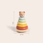 Tooky Toys Bear Tower pretend play wooden toy - view 2 | Marah Kids