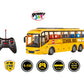 Power Joy - Rc School Bus W/ Lights Bpc - Marah Kids