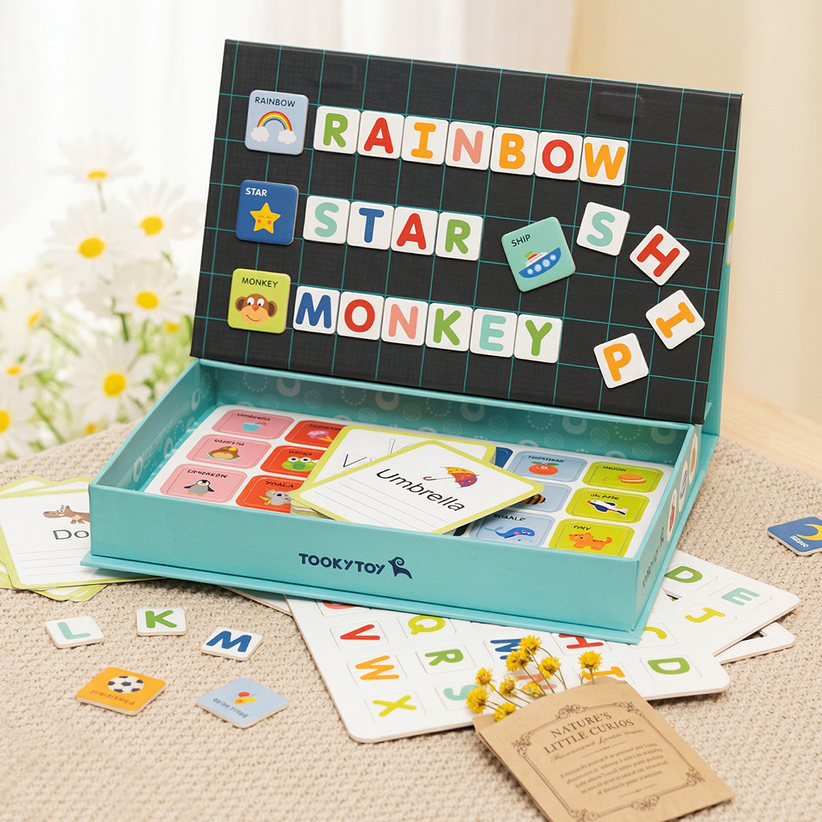 Tooky Toys Magnetic Box - Alphabet learning and development toy - view 7 | Marah Kids
