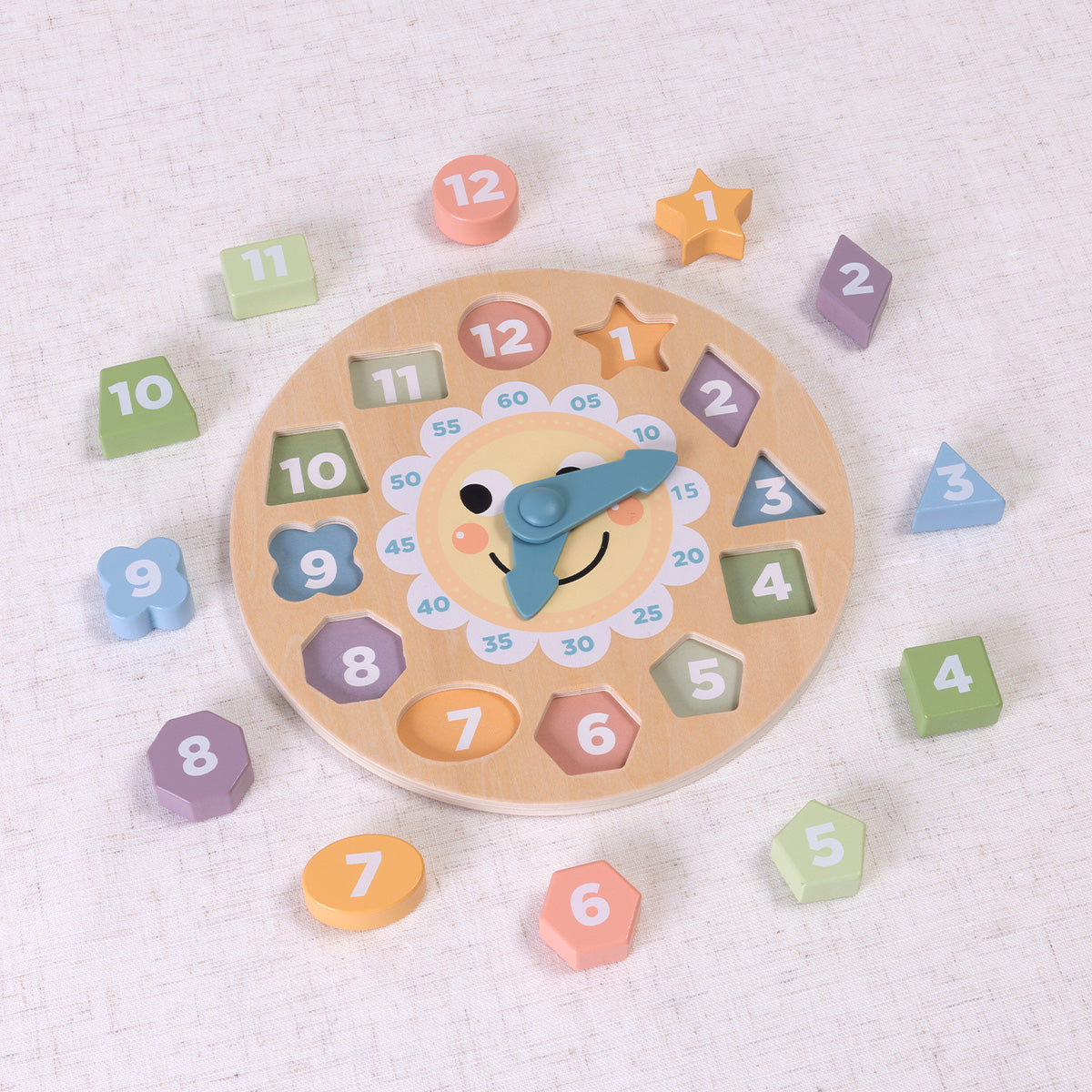 Tooky Toys My Calendar wooden activity toy - view 6 | Marah Kids