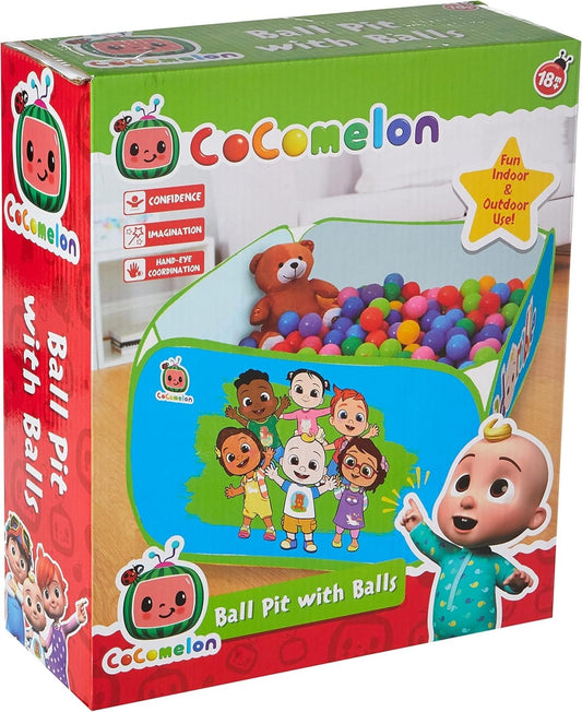 Jaswar - Cocomelon Ball Pit W Balls Value - Marah Kids