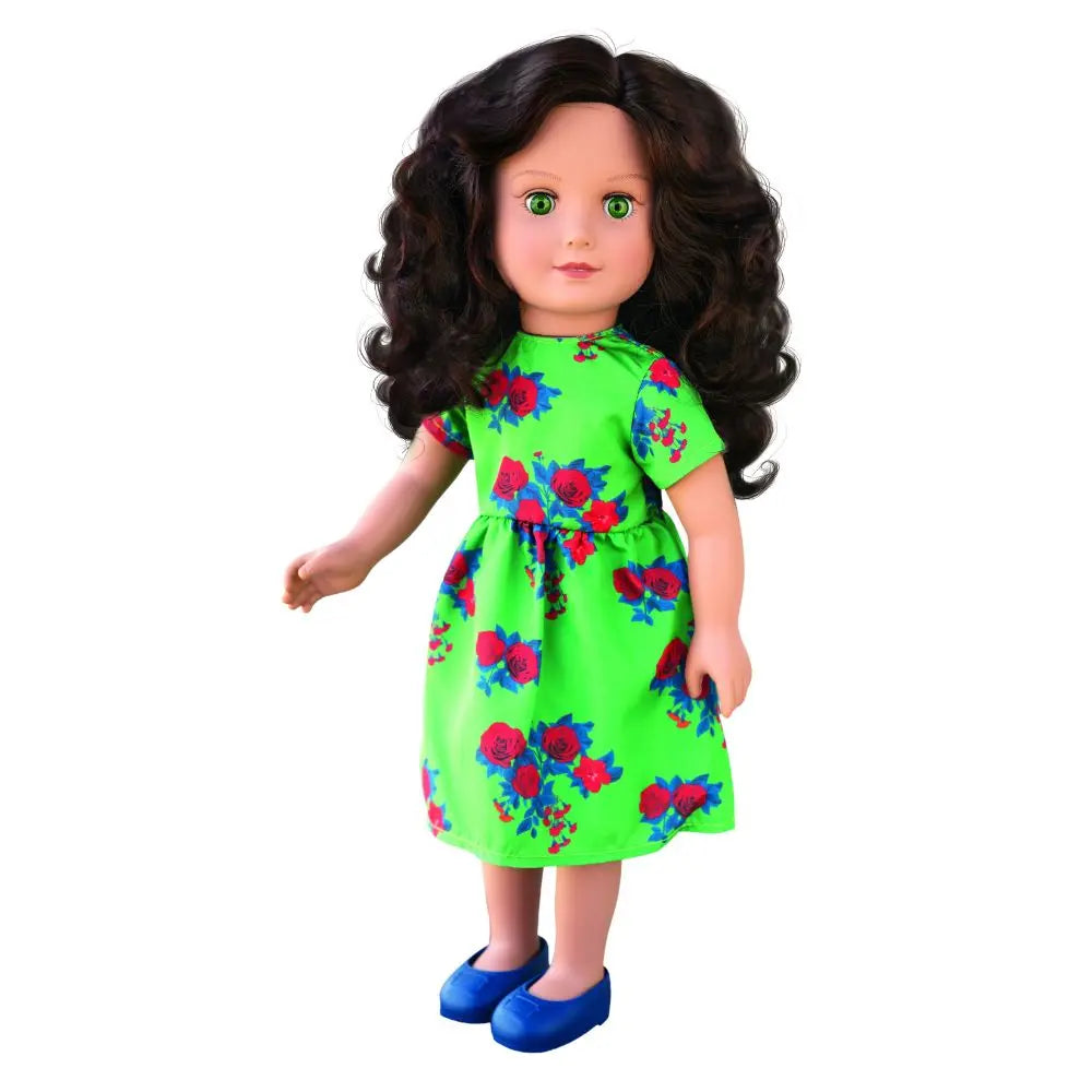 Toypro - Hayati Girl Doll Jeedah Green Dress 18In
