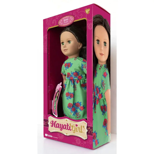 Toypro - Hayati Girl Doll Jeedah Green Dress 18In