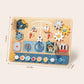 Tooky Toys Busy Board - Space early learning wooden toy - view 3 | Marah Kids