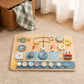 Tooky Toys Busy Board - Space baby wooden activity toy - view 6 | Marah Kids