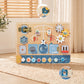 Tooky Toys Busy Board - Space early learning wooden toy - view 7 | Marah Kids