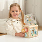 Tooky Toys Play Cube early learning wooden toy - view 3 | Marah Kids