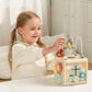 Tooky Toys Play Cube wooden toy for toddlers - view 4 | Marah Kids
