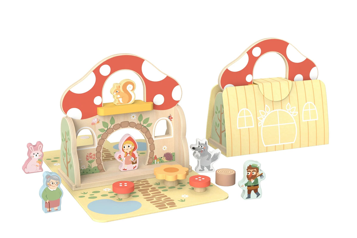 TOOKY TOY Little Red Riding Hood Play Set - Marah Kids