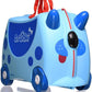 Trunki Ride - On Suitcase - Terrance Fire Engine: Toy Gift for 3 - Year - Old Boys - Marah Kids
