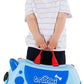 Trunki Ride - On Suitcase - Terrance Fire Engine: Toy Gift for 3 - Year - Old Boys - Marah Kids