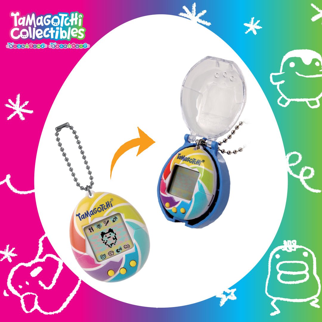 Bandai Tamagotchi Original Clip - On Case with Mini Figure 1piece(Assorted) - Marah Kids
