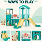 Toyemporium Large Sky Blue Multi-Activity Play Centre