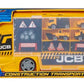 Teamsterz -Tz Jcb Medium Construction Transporter With 4 X Die-Cast Trucks