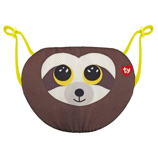 Ty Mask Sloth Dangler Brown Woc
