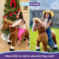 PonyCycle Ride on Horse Toy Boys and Girls Age 4 - 8 Years Old - Brown - Marah Kids