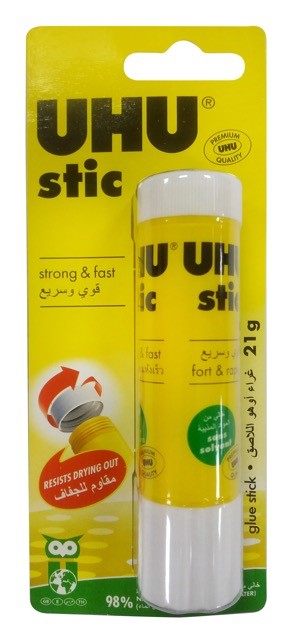 Uhu Solvent Free Glue Stick 21Gm Blister