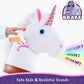 PonyCycle Ride on Horse Toy Boys and Girls Unicorn Age 3 - 5 old - White - Marah Kids