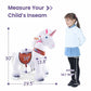 PonyCycle Ride on Horse Toy Boys and Girls Unicorn Age 3 - 5 old - White - Marah Kids
