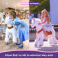 PonyCycle Ride on Horse Toy Boys and Girls Unicorn Age 4 - 8 old - White - Marah Kids