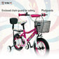 VAUX Carnival Kids Bike 12 Inch - Dark Pink - Marah Kids