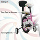 VAUX Carnival Kids Bike 12 Inch - Light Pink - Marah Kids