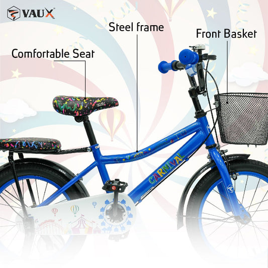 VAUX Carnival Kids Bike 16 Inch - Blue - Marah Kids