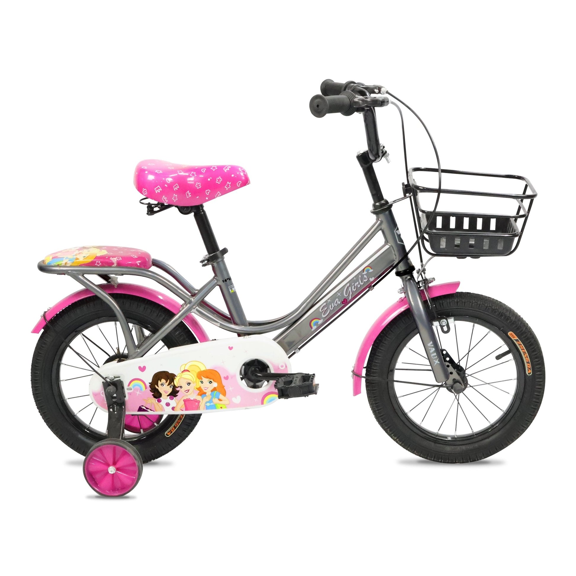 VAUX Eva 16" Girls Bike - Silver - Marah Kids