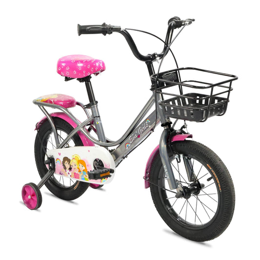 VAUX Eva 16" Girls Bike - Silver - Marah Kids