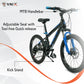 Vaux Cruz Kids Bike 20 Inch 21 Speed - Blue - Marah Kids