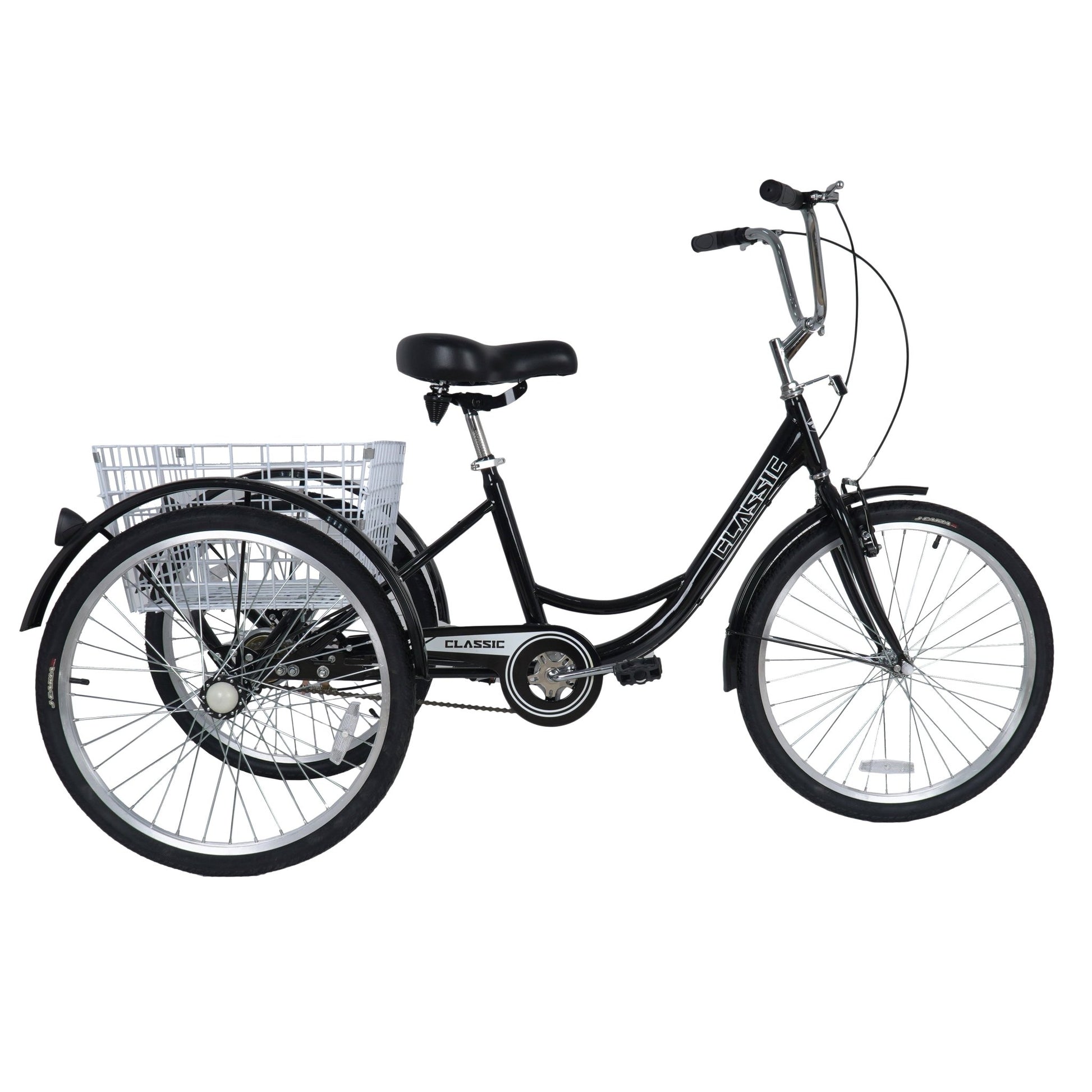 Vaux 24" Tricycle - Black - Marah Kids
