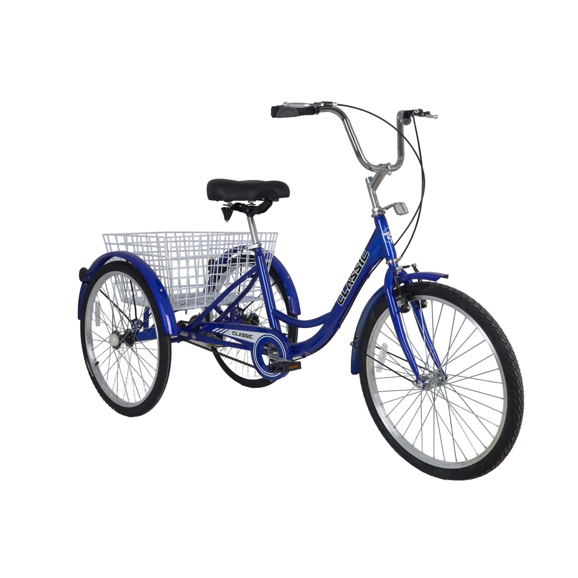 Vaux 24" Tricycle - Blue - Marah Kids