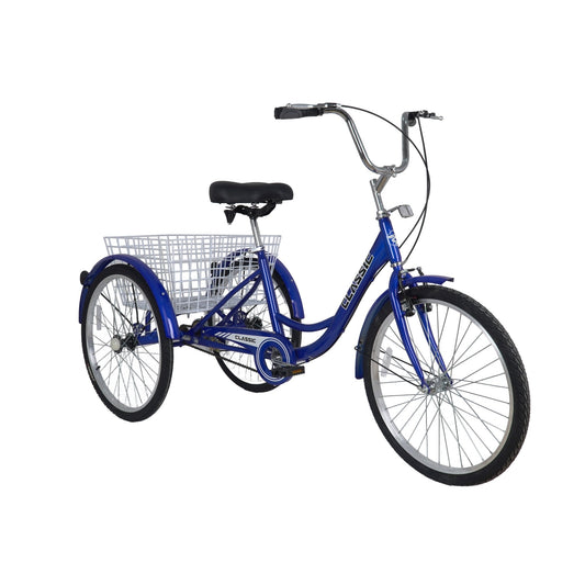Vaux 24" Tricycle - Blue - Marah Kids