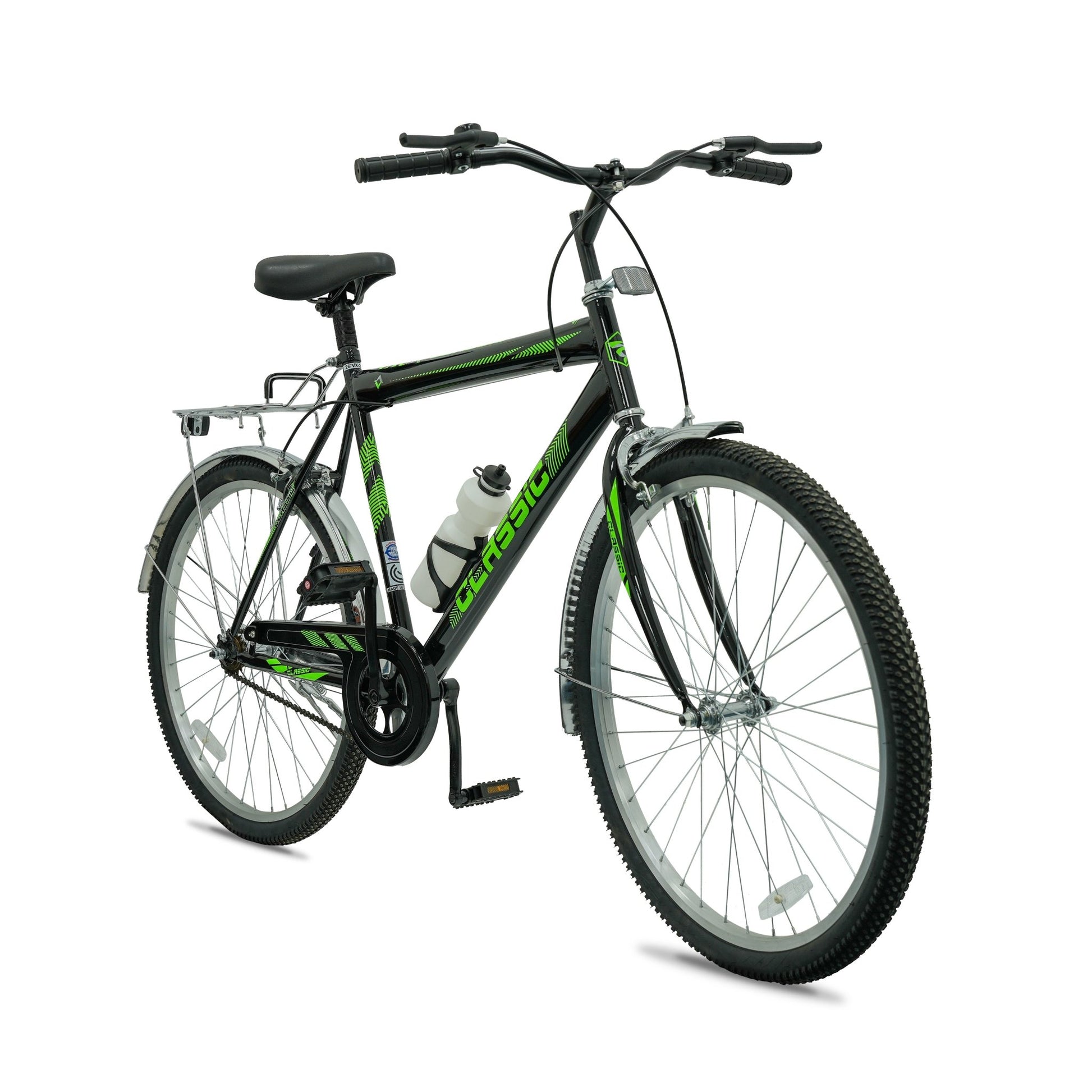VAUX Classic MTB - Black/Green - 26" - Marah Kids