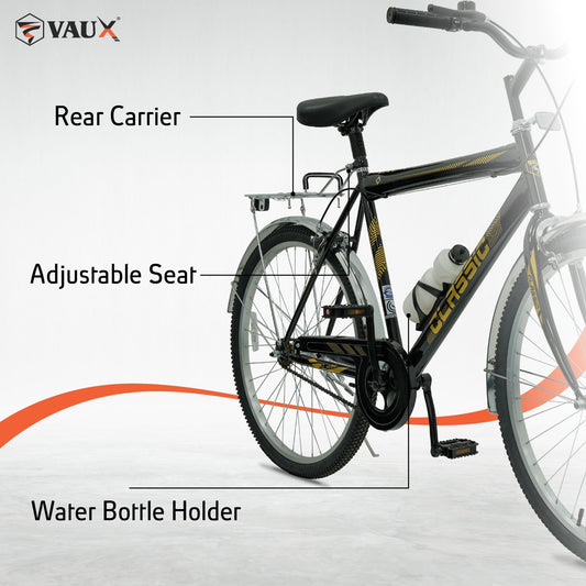 VAUX Classic MTB - Black/Red - 26" - Marah Kids