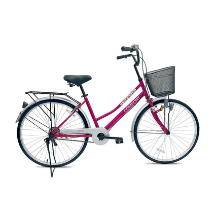 VAUX Comfort 26" City Bike - Pink - Marah Kids