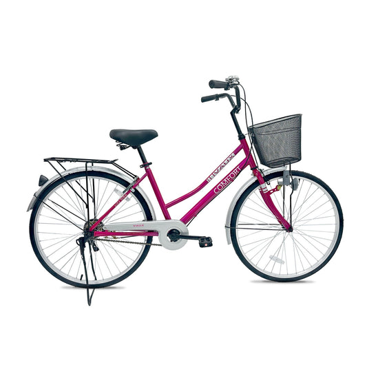 VAUX Comfort 26" City Bike - Pink - Marah Kids